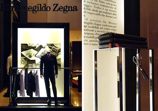 Ermenegildo Zegna-Zegna-fashion-visual merchandising-window displays-windows-moda-vetrine-brand identity-beauty-design-Marco Stalla-scarpe-borse-accessori-bags-shoes-accessories-Milano